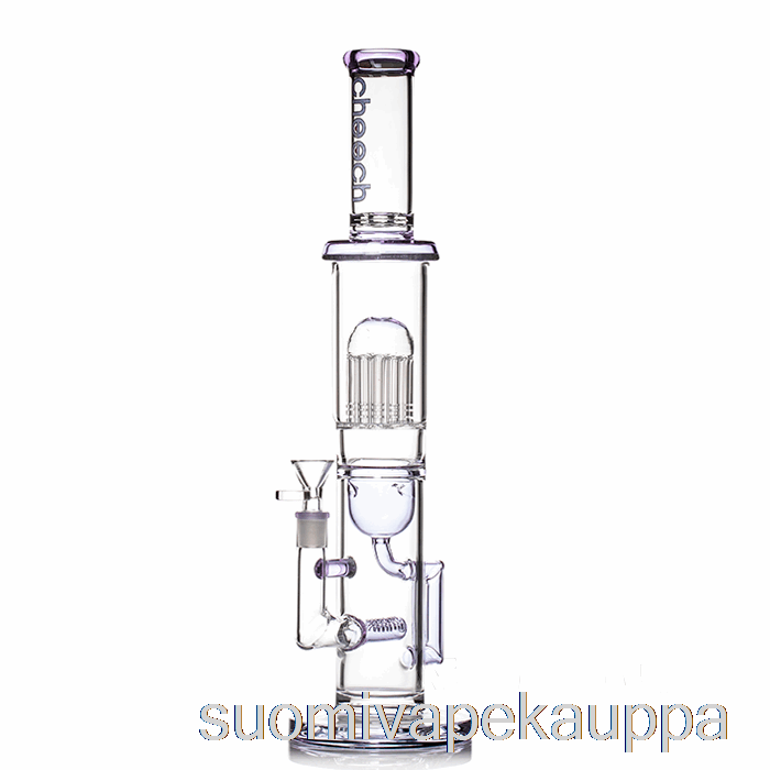 Vape Suomi Cheech Lasi Puun Kierrätys Iso Rig Bong Purple